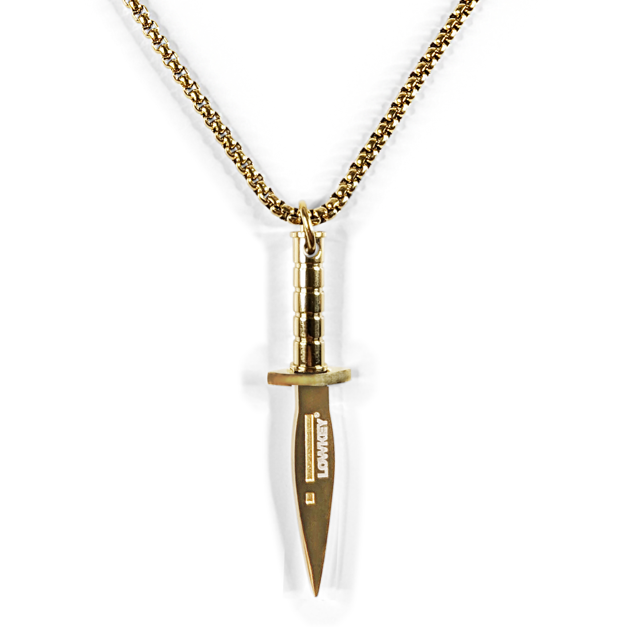 Lowkey® Dolch Kette (Gold)