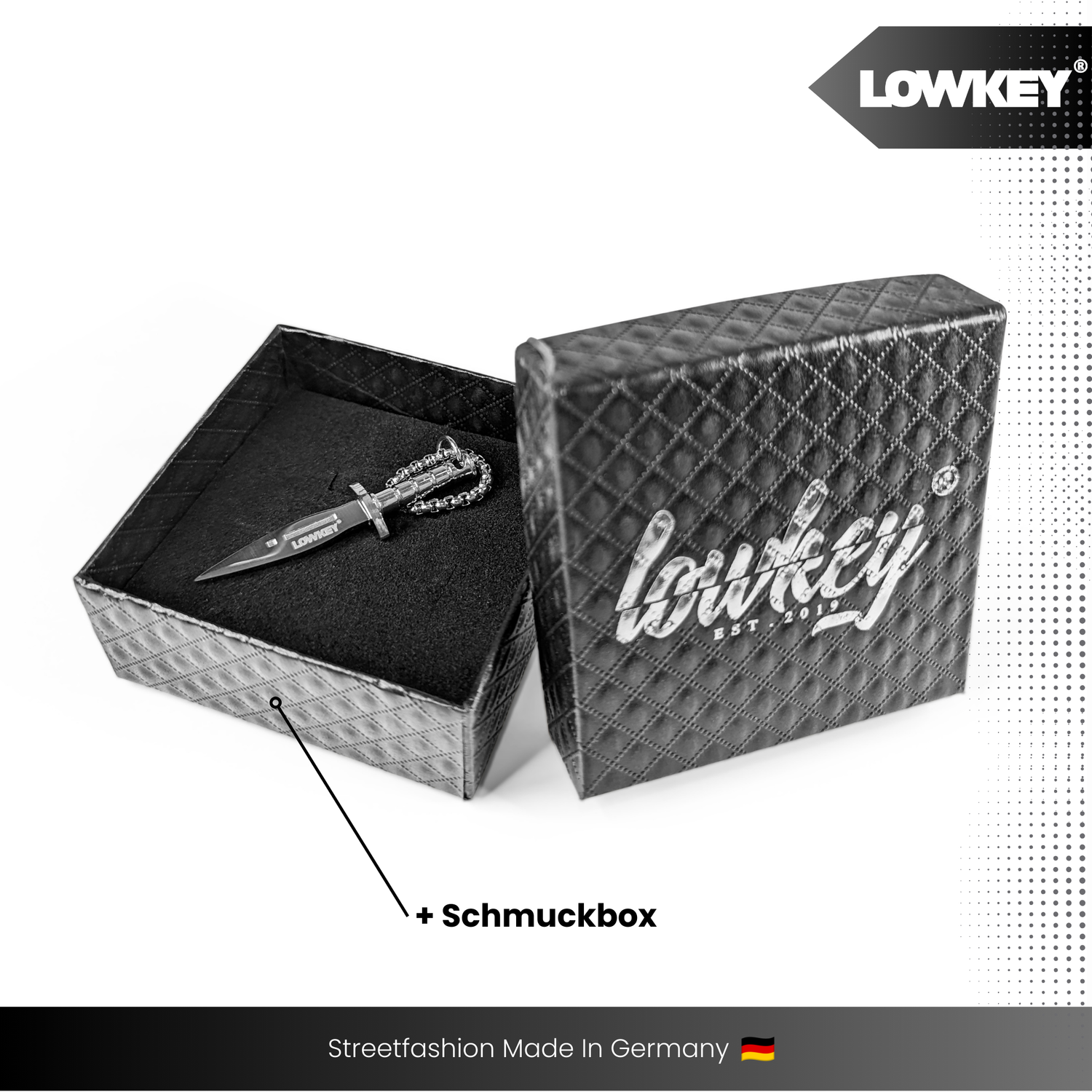 Lowkey® Dolch Kette (Silber)