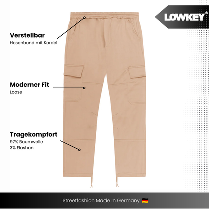 Lowkey® Cargo Hose (Beige)