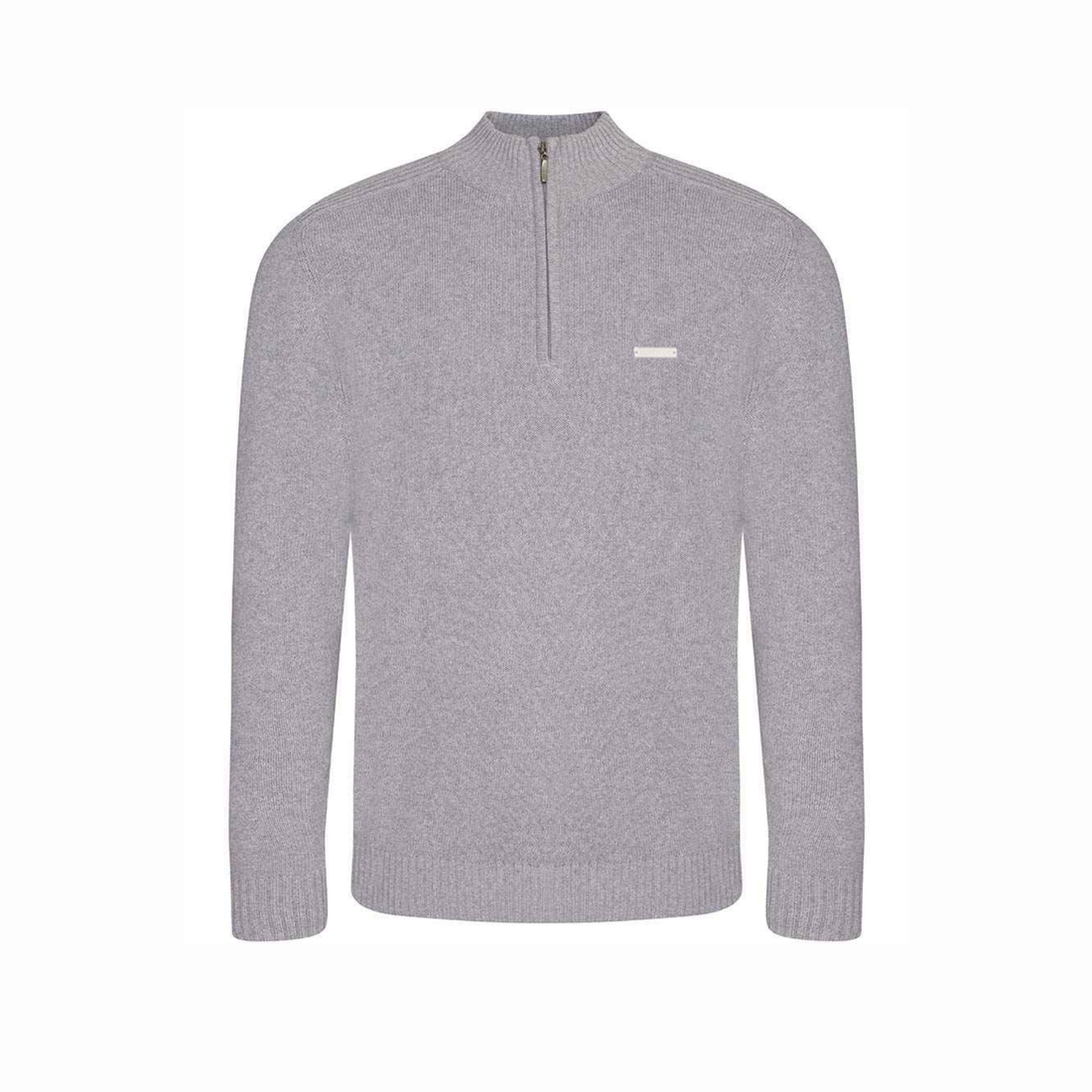 Lowkey® 1/4 Zip Sweater (Grau)