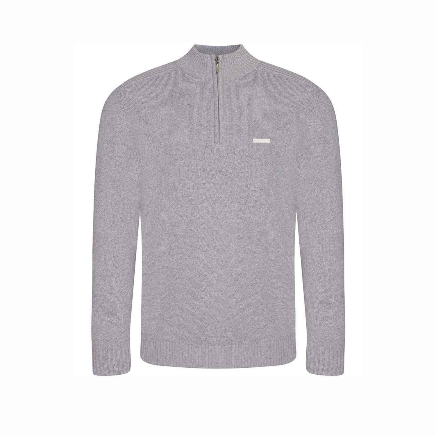 Lowkey® 1/4 Zip Sweater (Grau)