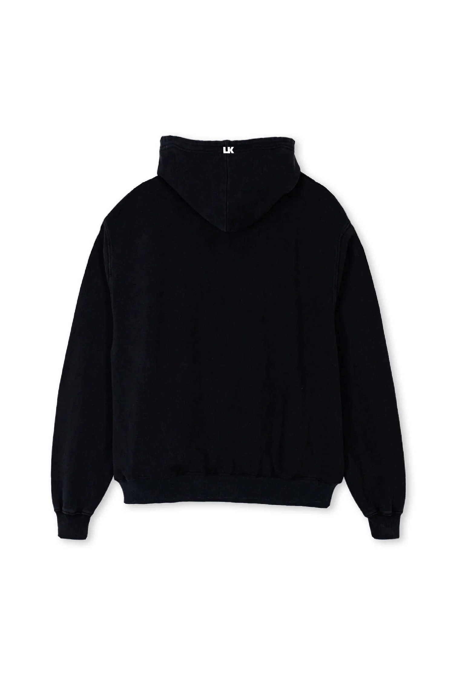 Lowkey® Heavy Oversized Basic Logo Hoodie