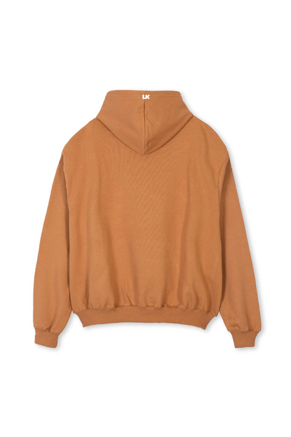 Lowkey® Heavy Oversized Basic Logo Hoodie