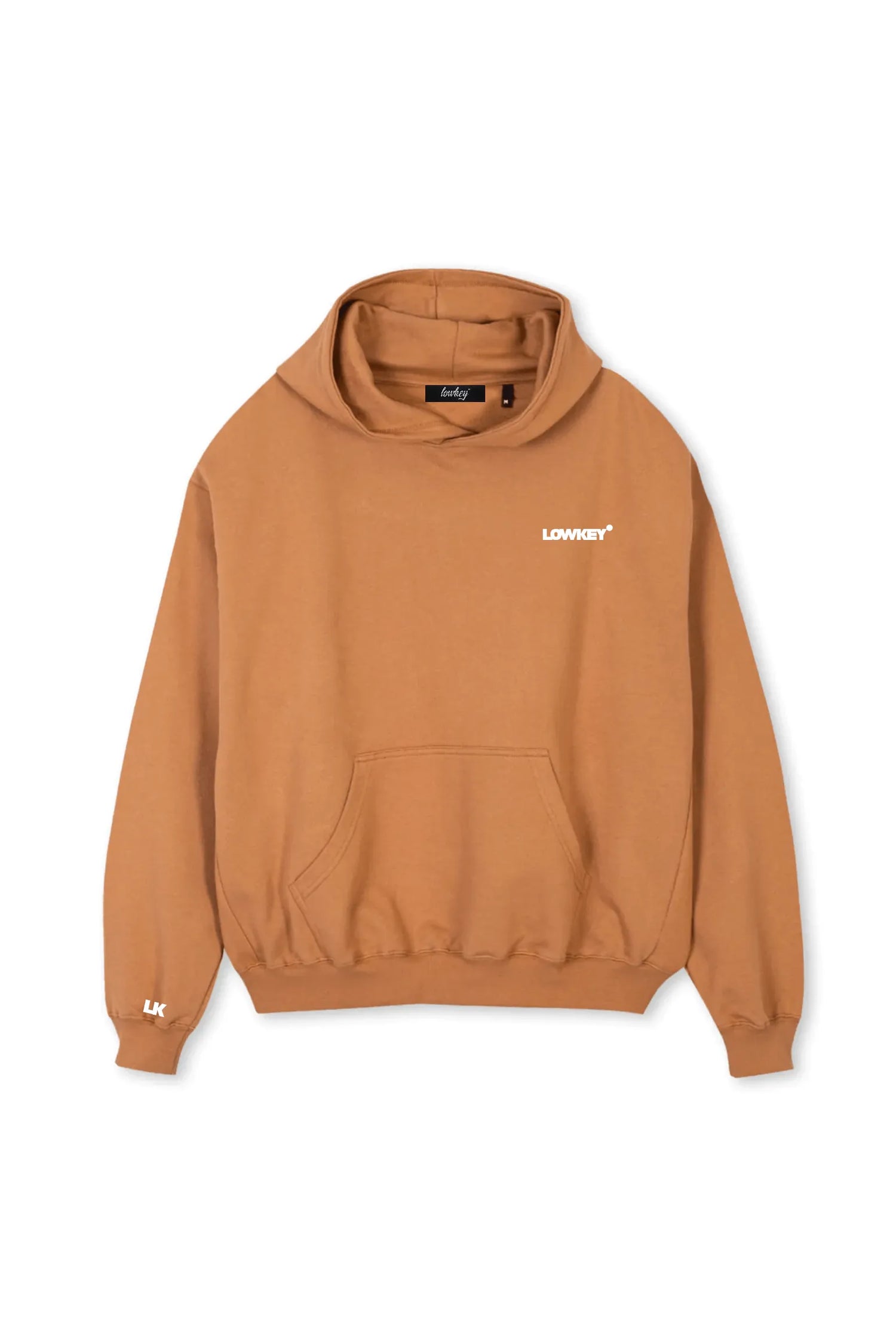 Lowkey® Heavy Oversized Basic Logo Hoodie