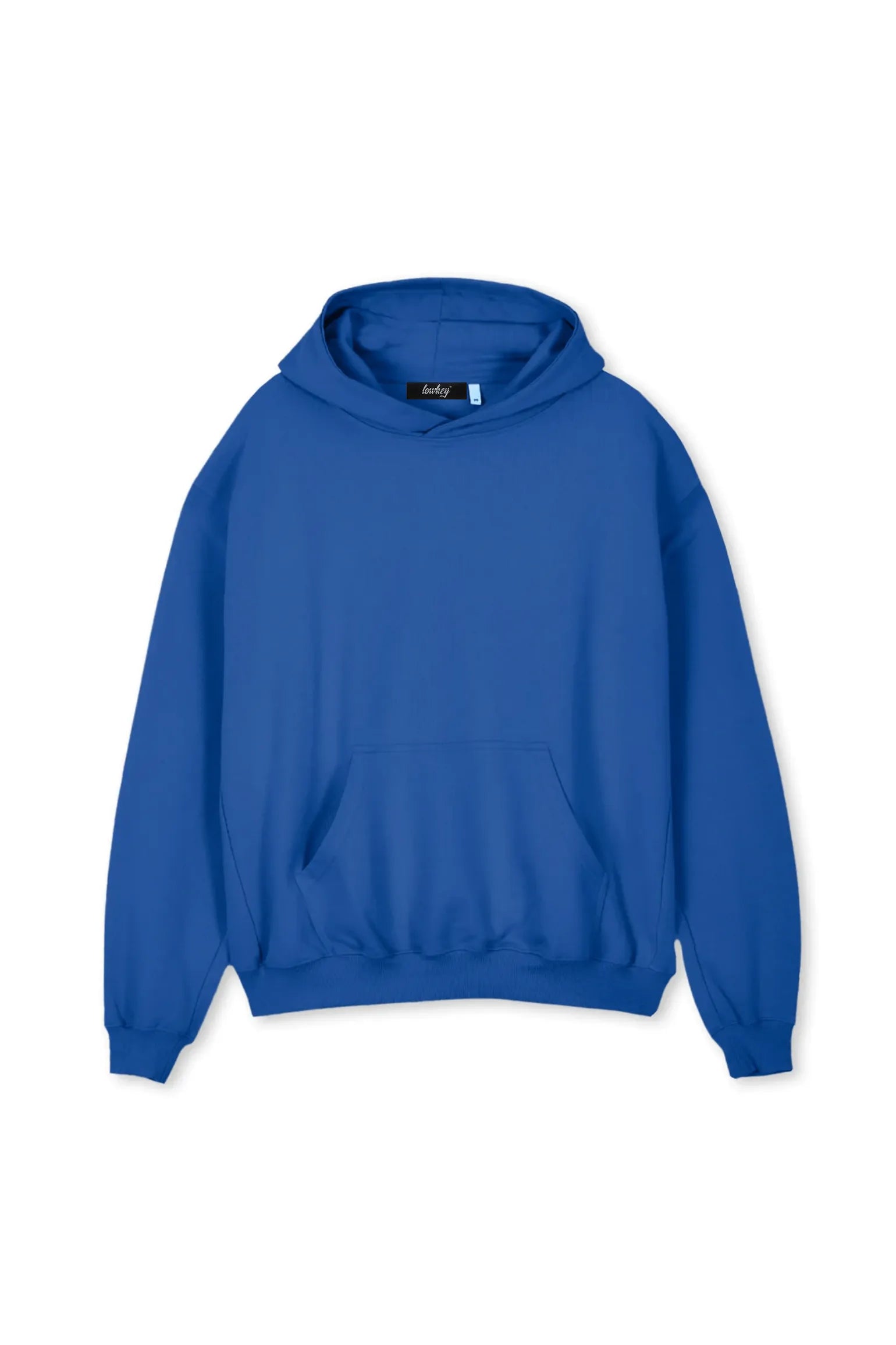 Lowkey® Heavy Oversized Basic Logo Hoodie