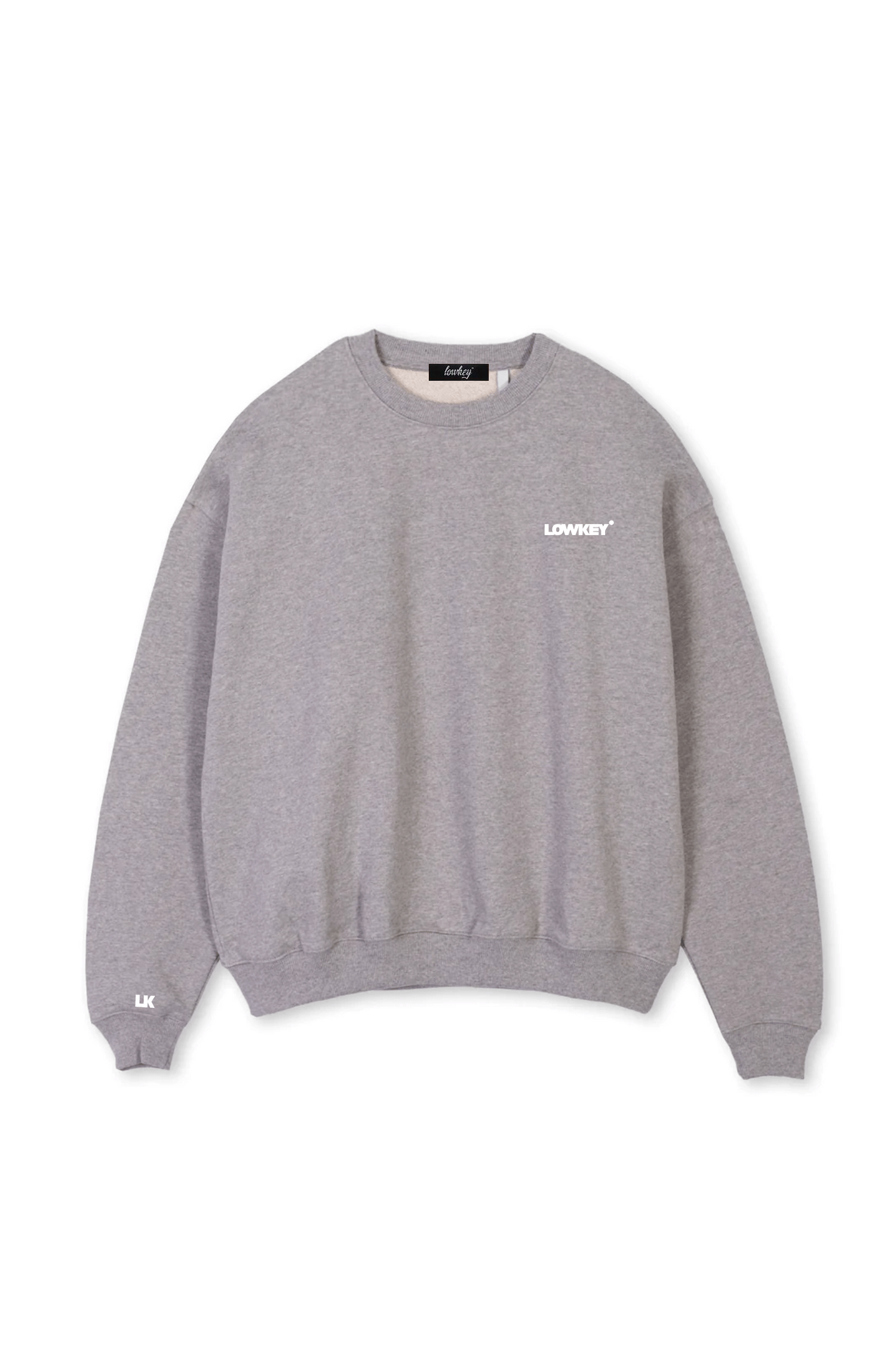 Lowkey® Heavy Oversized Basic Logo Sweater