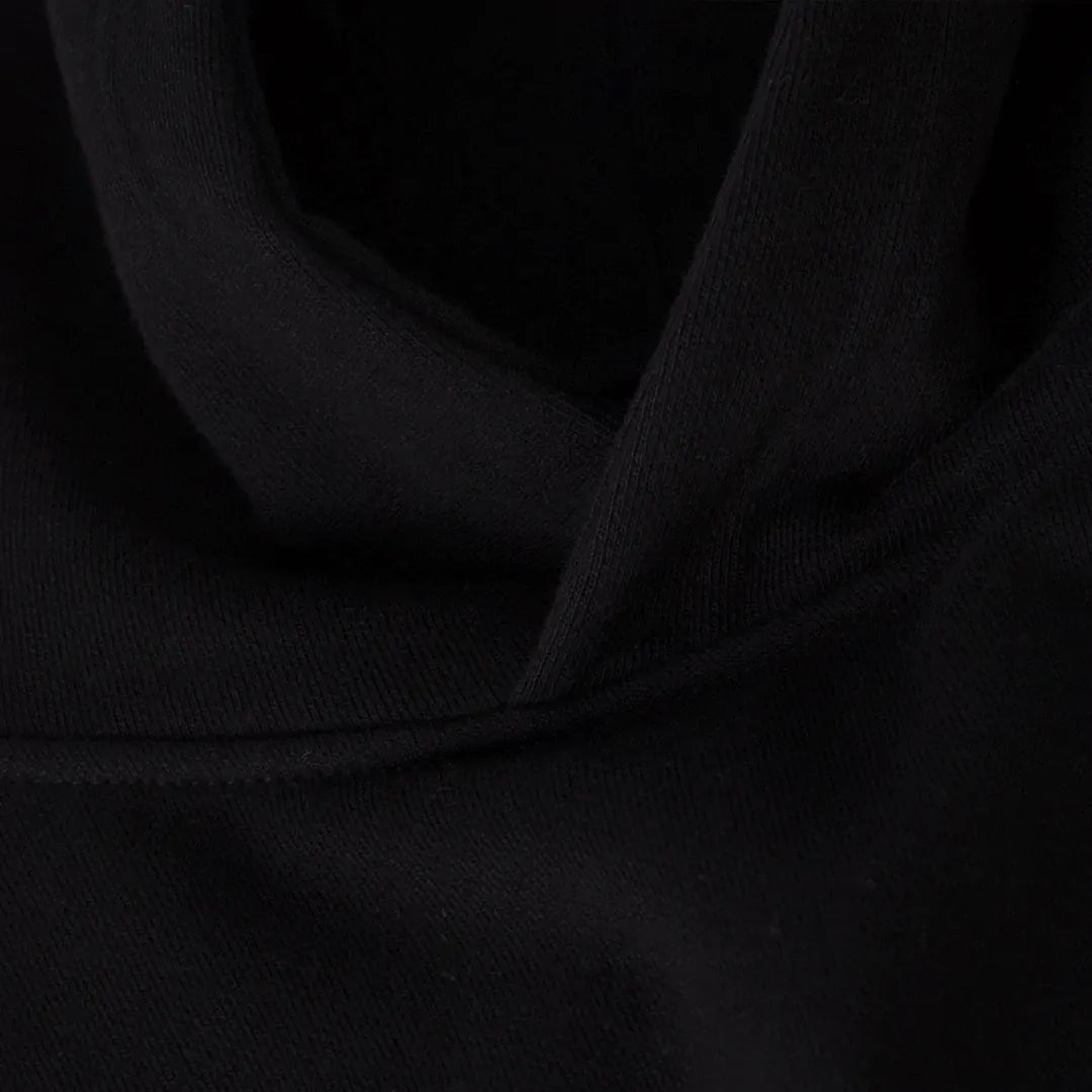 Lowkey® Heavy Oversized Basic Logo Hoodie