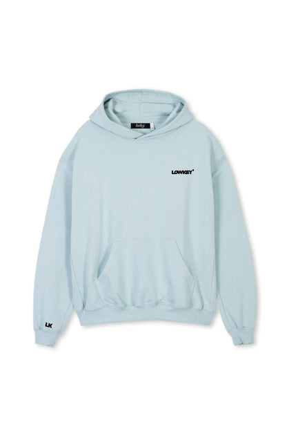 Lowkey® Heavy Oversized Basic Logo Hoodie