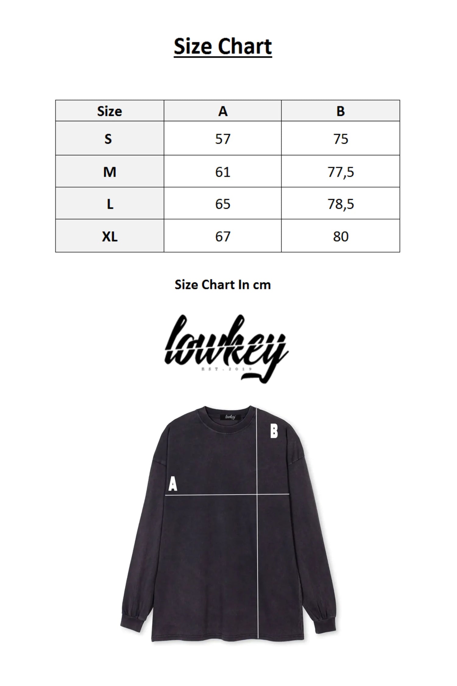 Lowkey® Basic Logo Longsleeve