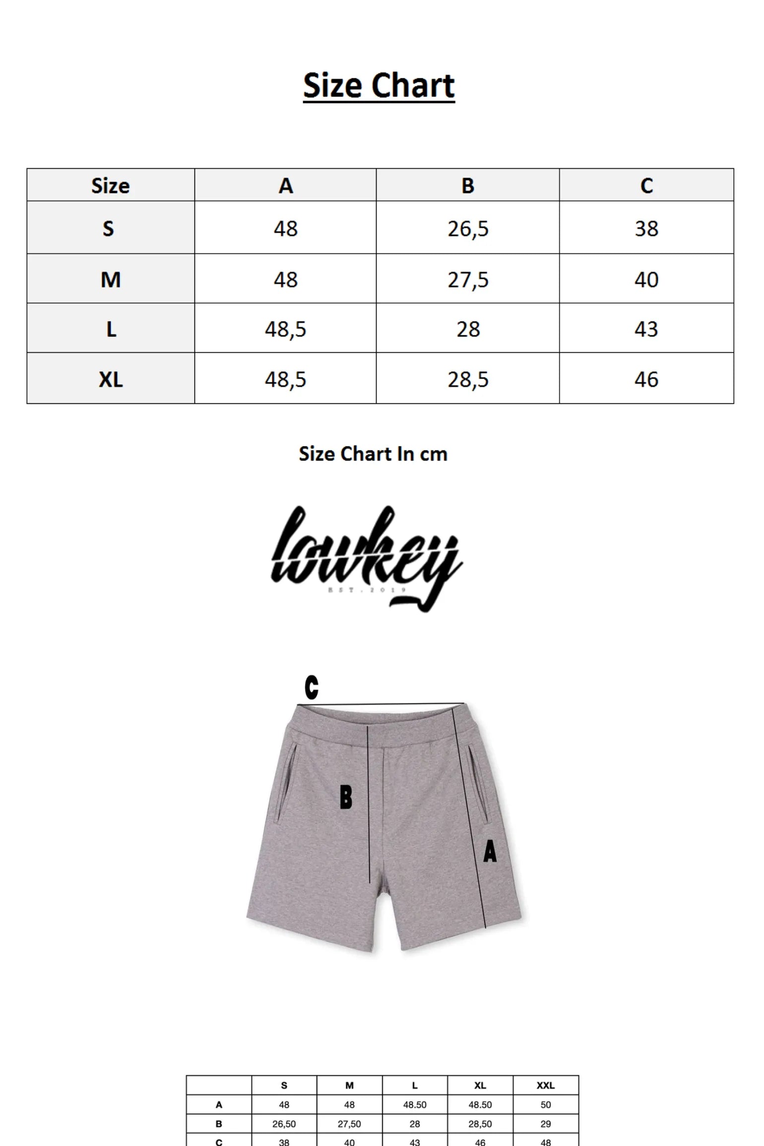 Lowkey® Basic Logo Sweatshorts Summer 2023