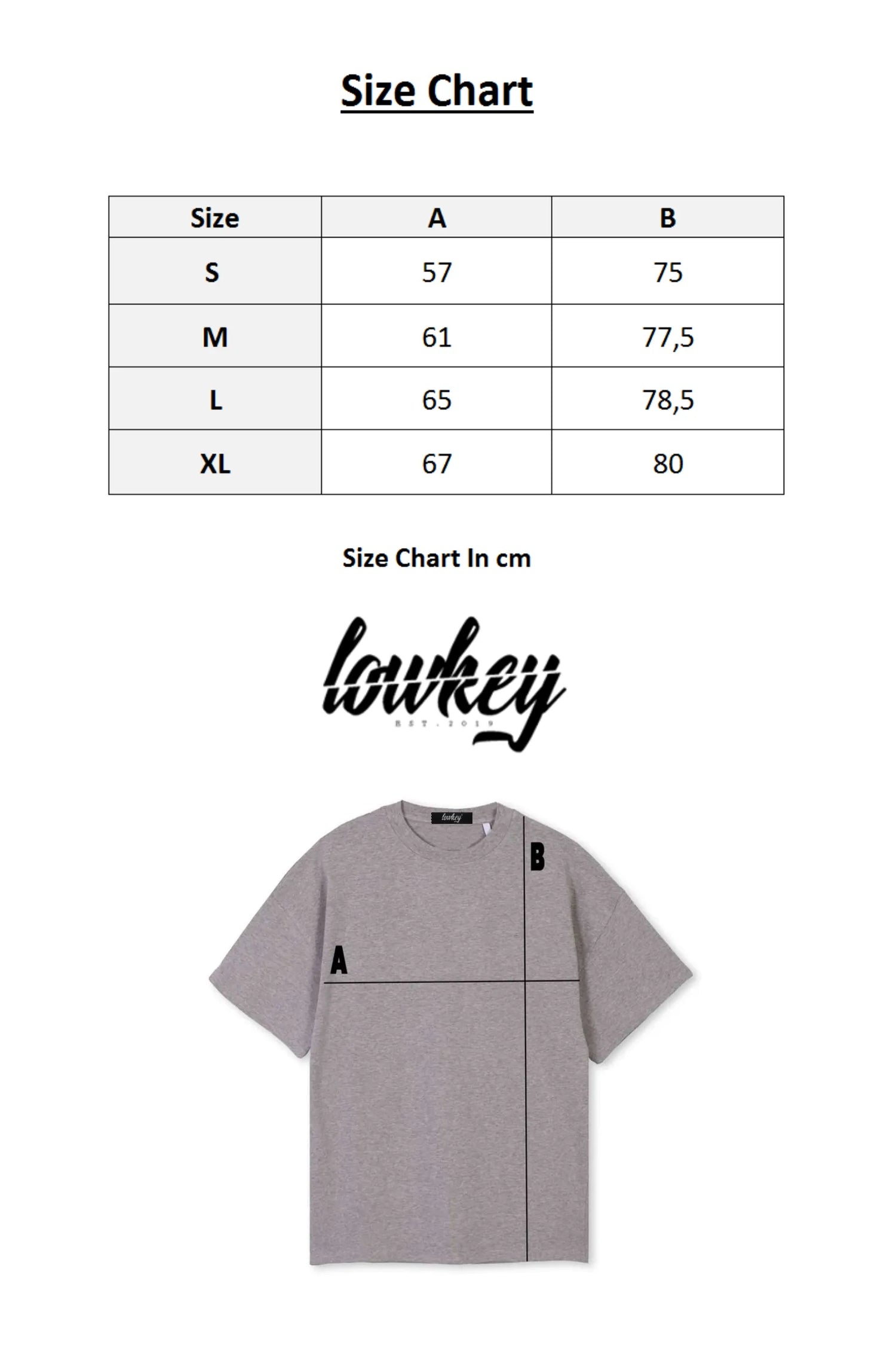 Lowkey® Heavy Oversized Plain Tee