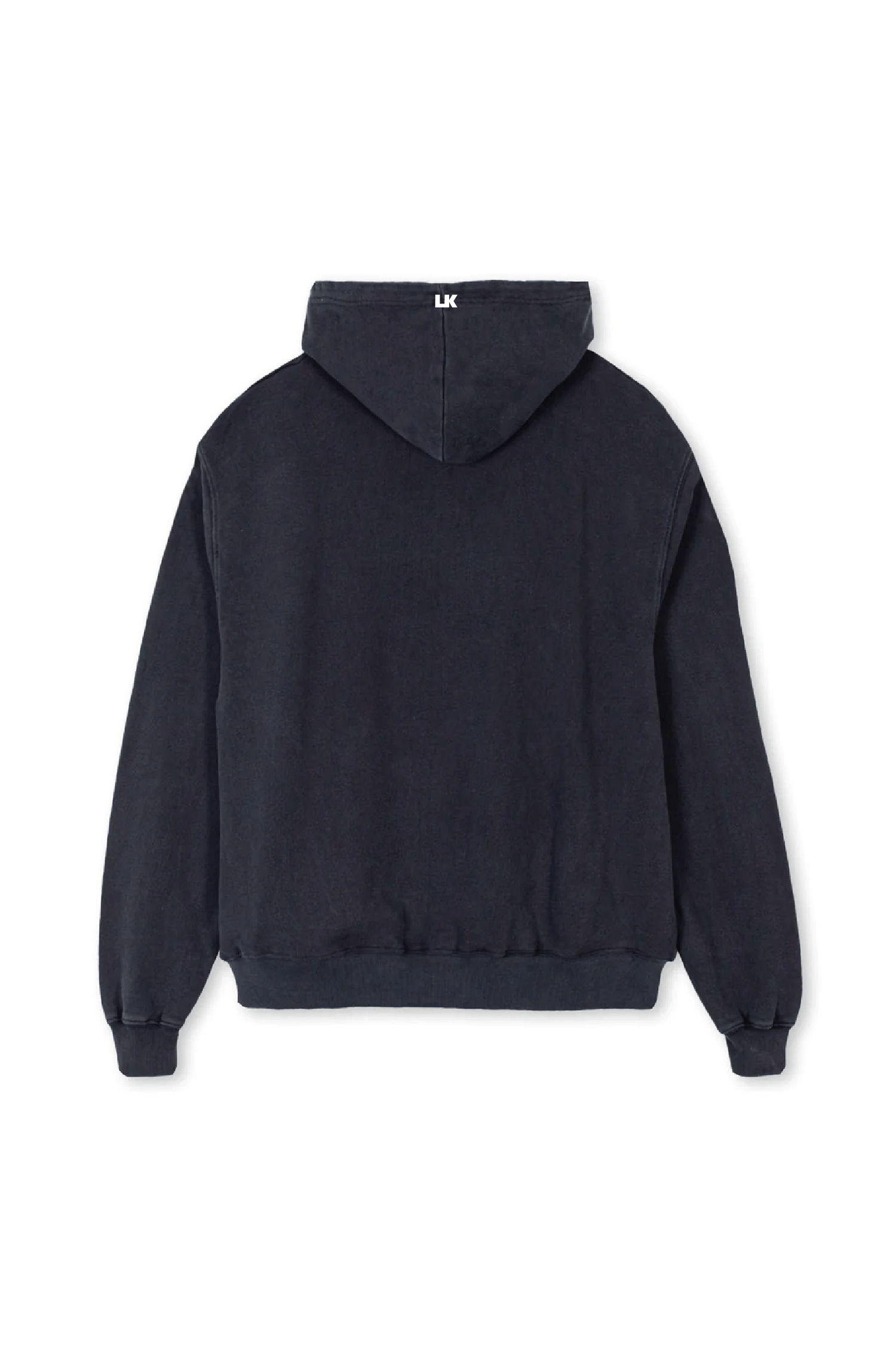 Lowkey® Heavy Oversized Basic Logo Hoodie