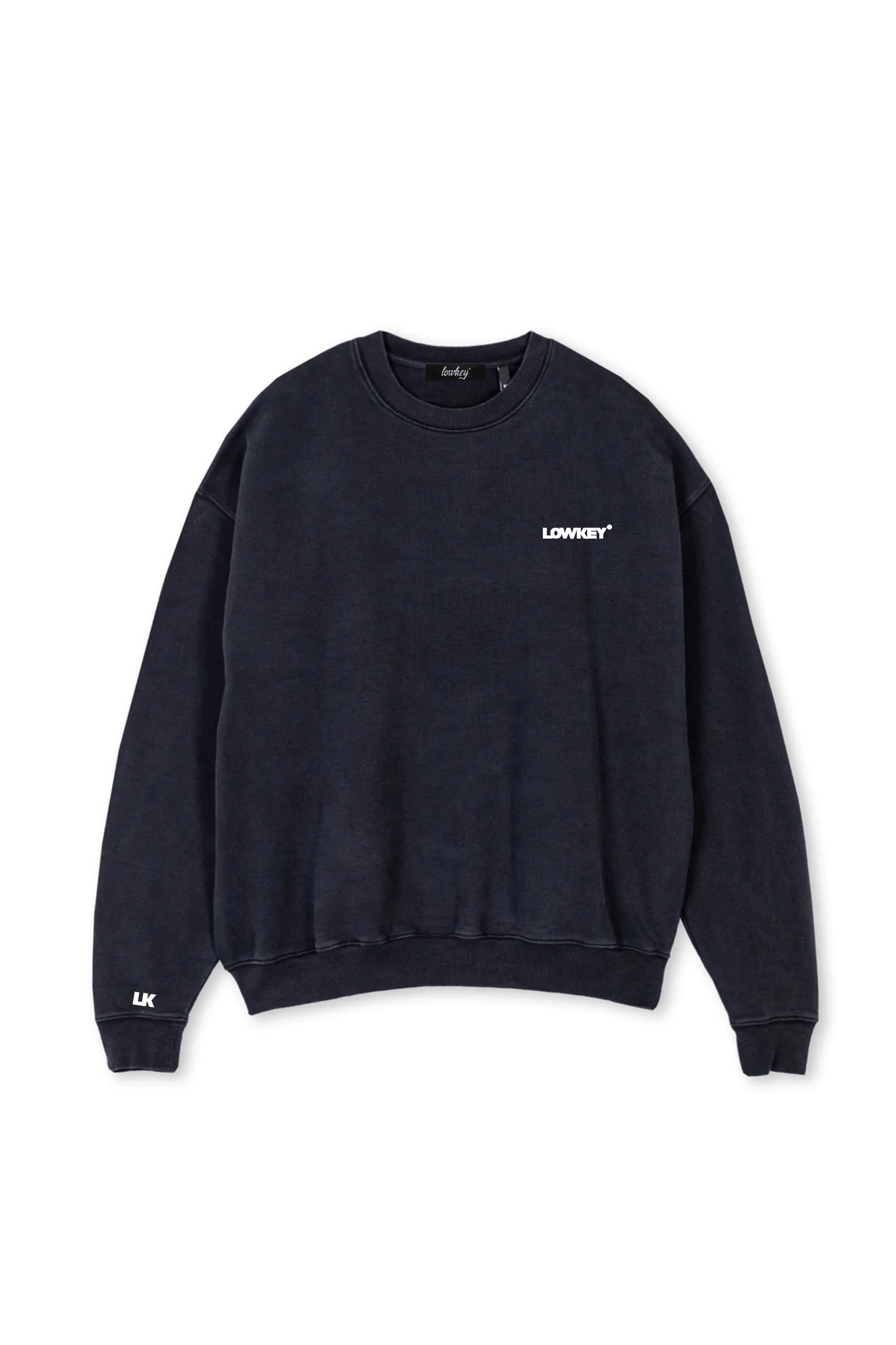 Lowkey® Heavy Oversized Basic Logo Sweater