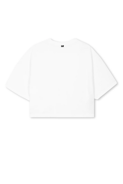 Lowkey® Cropped Basic Logo Tee Women Cut