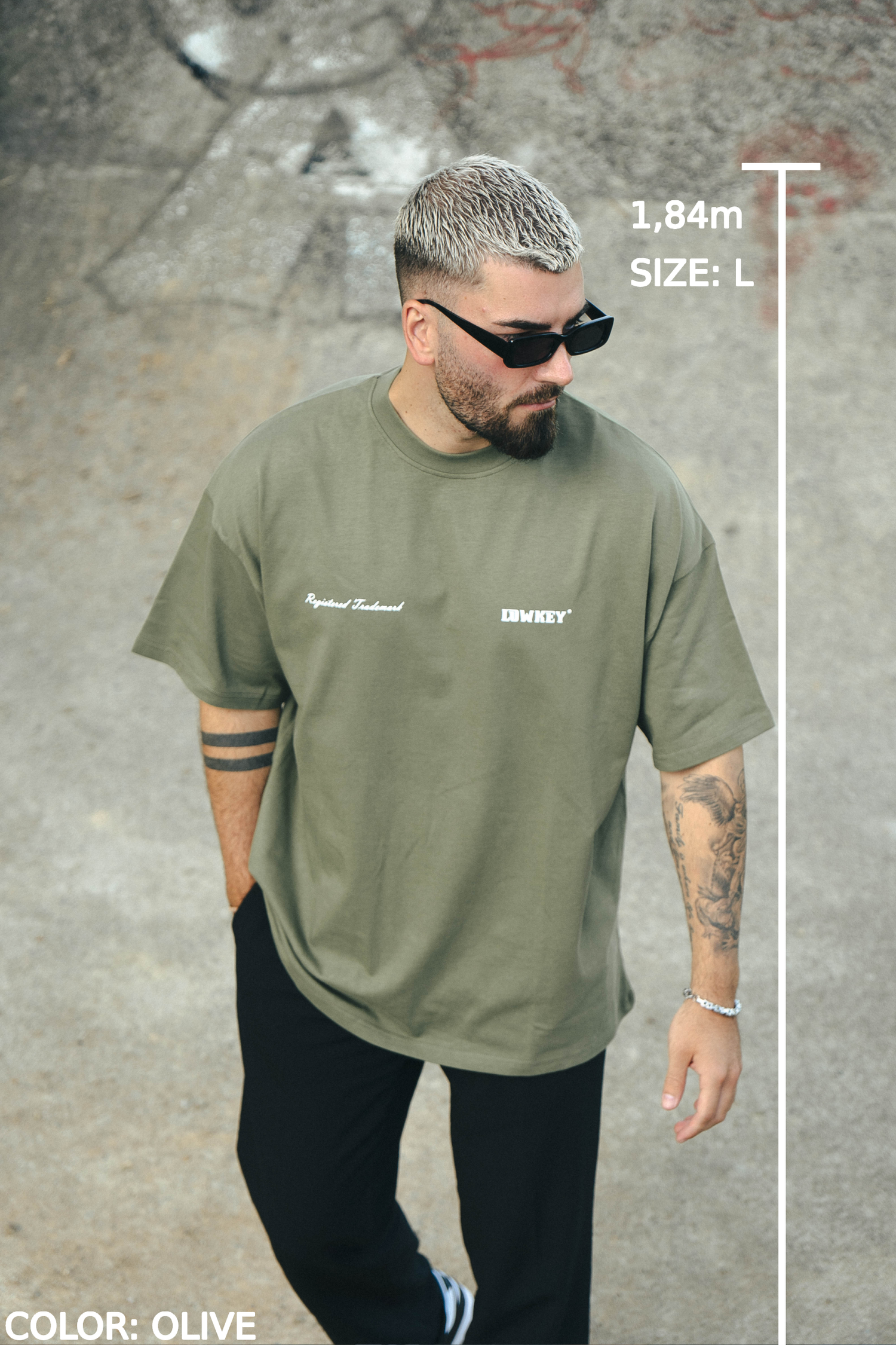 Lowkey® Heavy Oversized Summer 2023 Doubled Tee