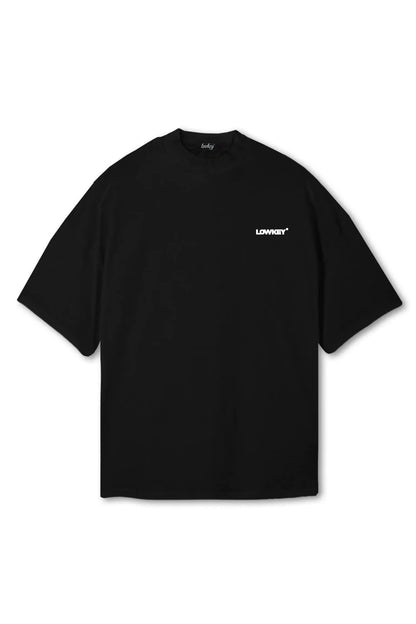 Lowkey® Basic Logo Turtleneck Tee