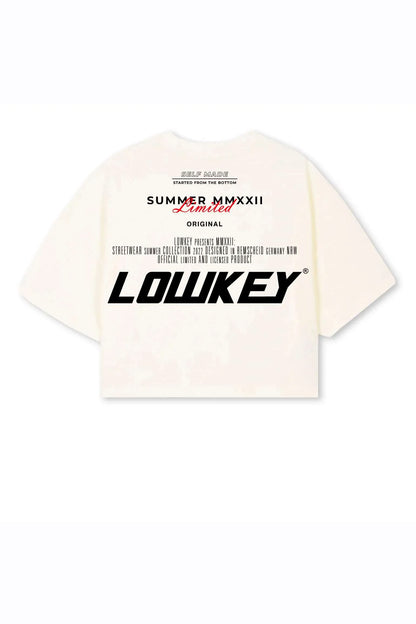 Lowkey® Cropped Summer MMXXII Tee Women Cut