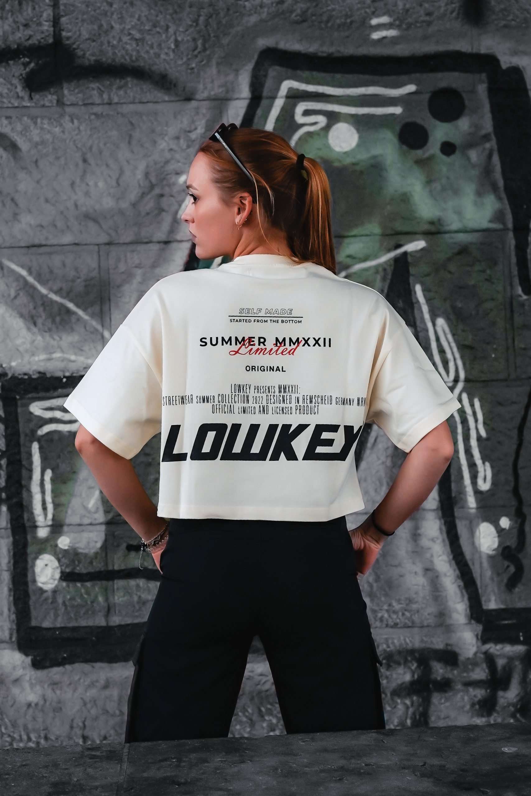 Lowkey® Cropped Summer MMXXII Tee Women Cut