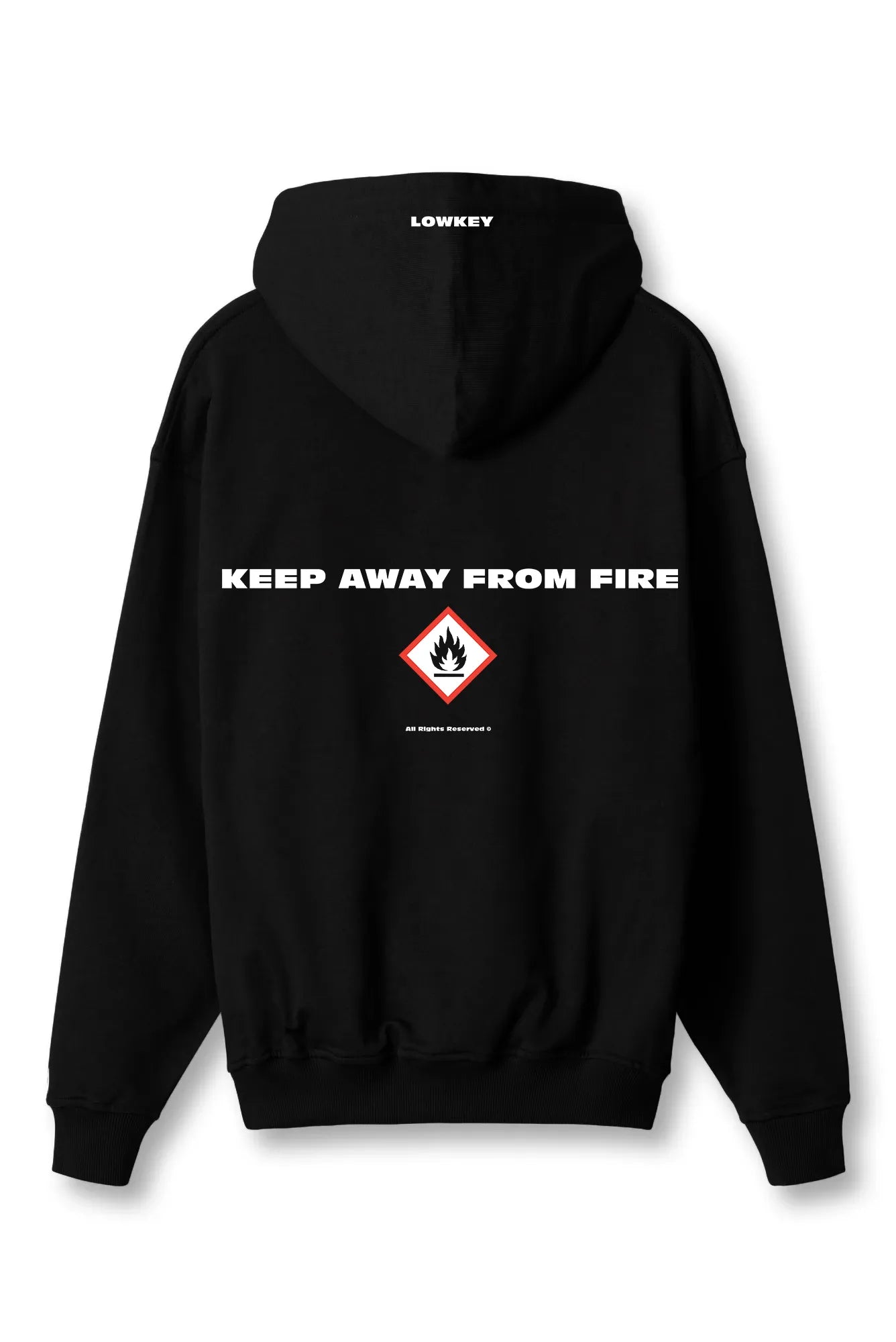 Lowkey® Fire Hoodie