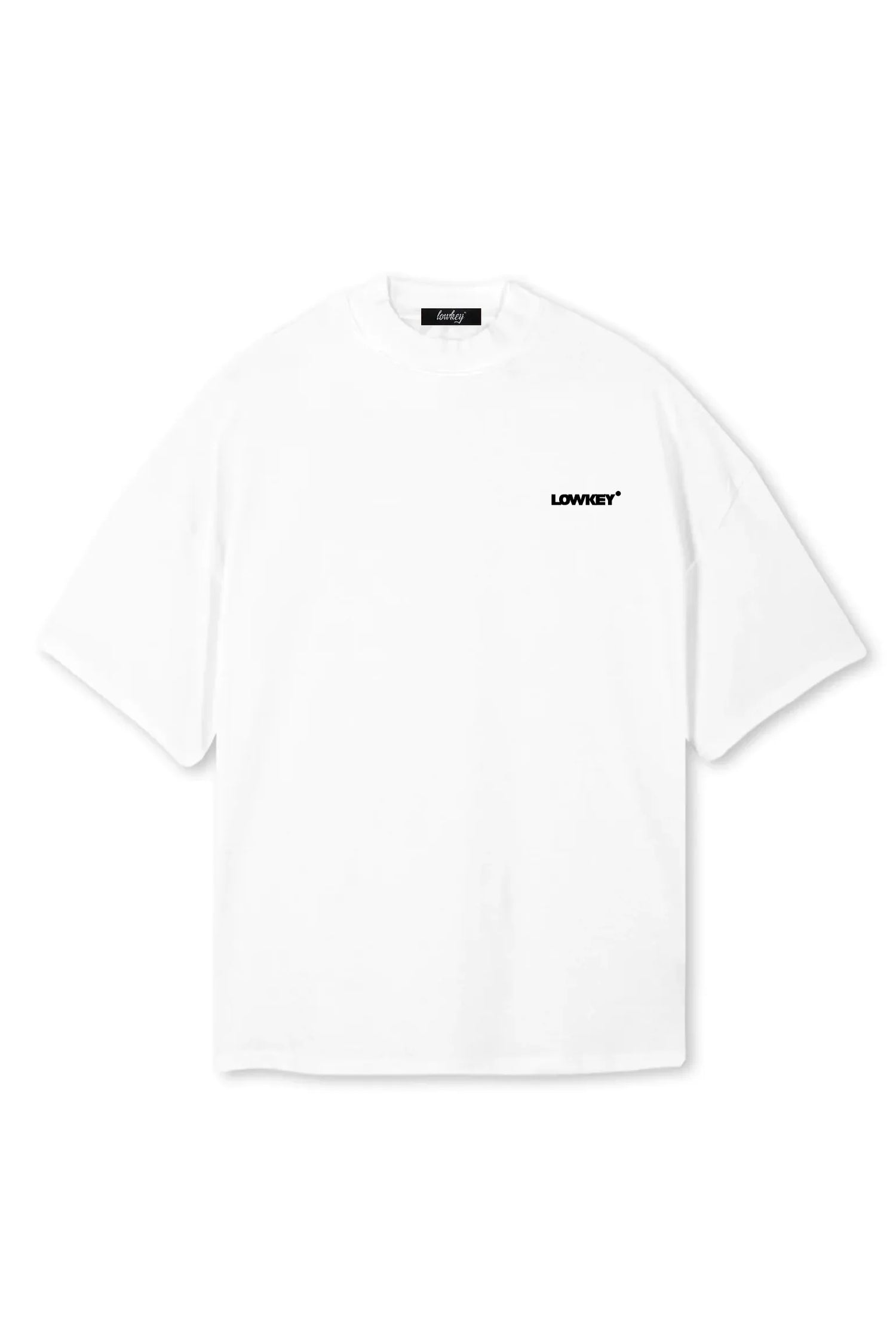 Lowkey® Basic Logo Turtleneck Tee