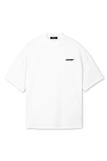 Lowkey® Basic Logo Turtleneck Tee